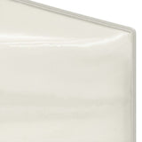 Folding Party Tent with Sidewalls Cream 3x3 m - 45-Degree Angle