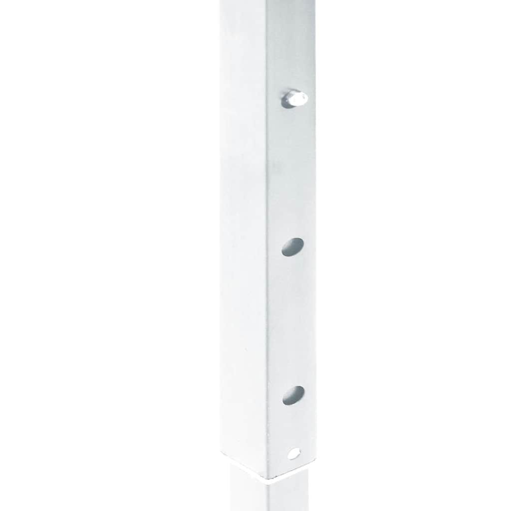 Folding Party Tent with Sidewalls Cream 3x3 m