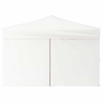 Folding Party Tent with Sidewalls White 3x3 m