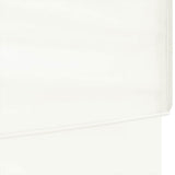 Folding Party Tent with Sidewalls White 3x3 m - Rear View