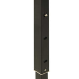 Folding Party Tent with Sidewalls Taupe 3x3 m - Close-Up Angle