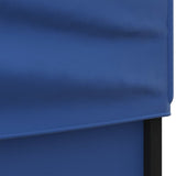Folding Party Tent with Sidewalls Blue 3x3 m