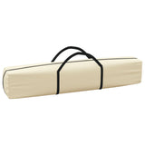 Folding Party Tent with Sidewalls Cream 3x3 m - Low Angle