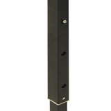 Folding Party Tent with Sidewalls Taupe 3x3 m - Close-Up Angle