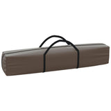 Folding Party Tent with Sidewalls Taupe 3x3 m