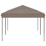 Folding Party Tent Taupe 3x6 m - Top-Down View