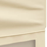 Folding Party Tent with Sidewalls Cream 3x6 m - 45-Degree Angle