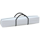 Folding Party Tent with Sidewalls White 3x6 m - Low Angle