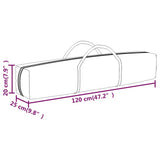 Folding Party Tent with Sidewalls Taupe 3x6 m