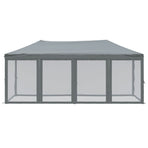 Folding Party Tent with Sidewalls Anthracite 3x6 m