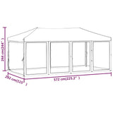Folding Party Tent with Sidewalls Anthracite 3x6 m - Extra Image