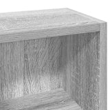 CD Cabinets 2 pcs Grey Sonoma 21x16x93.5 cm Engineered Wood