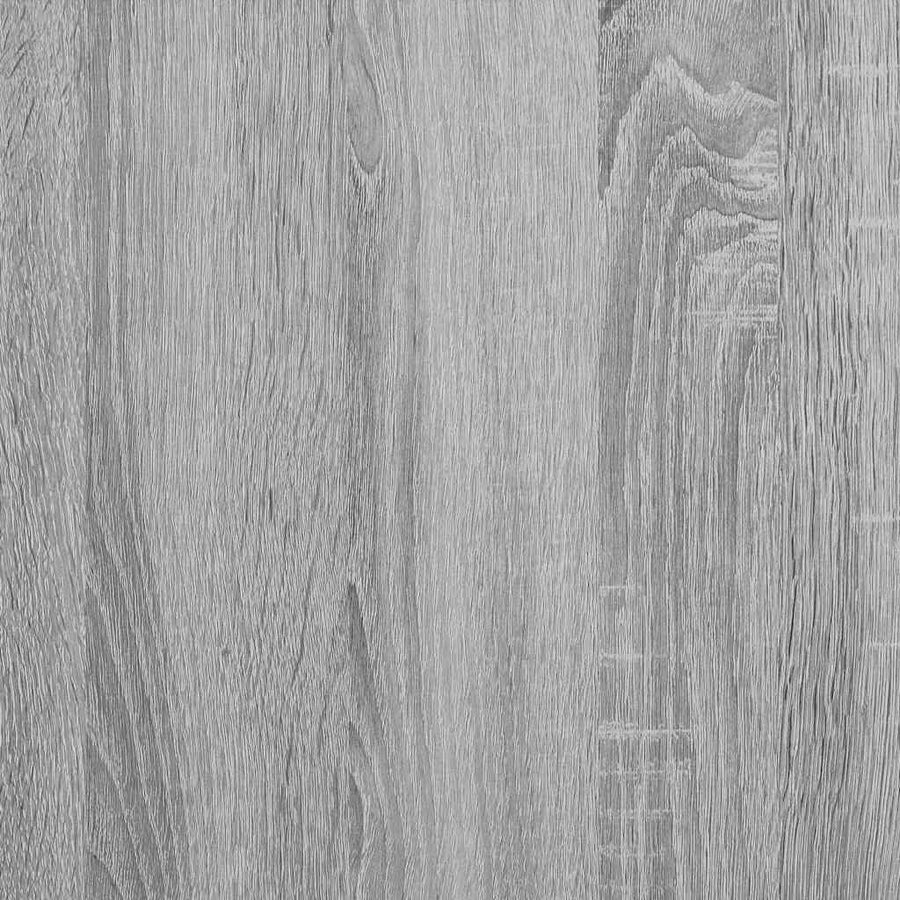 TV Cabinet Grey Sonoma 140x40x35.5 cm Engineered Wood