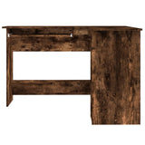 Corner Desk Smoked Oak 120x140x75 cm Engineered Wood - Top-Down View