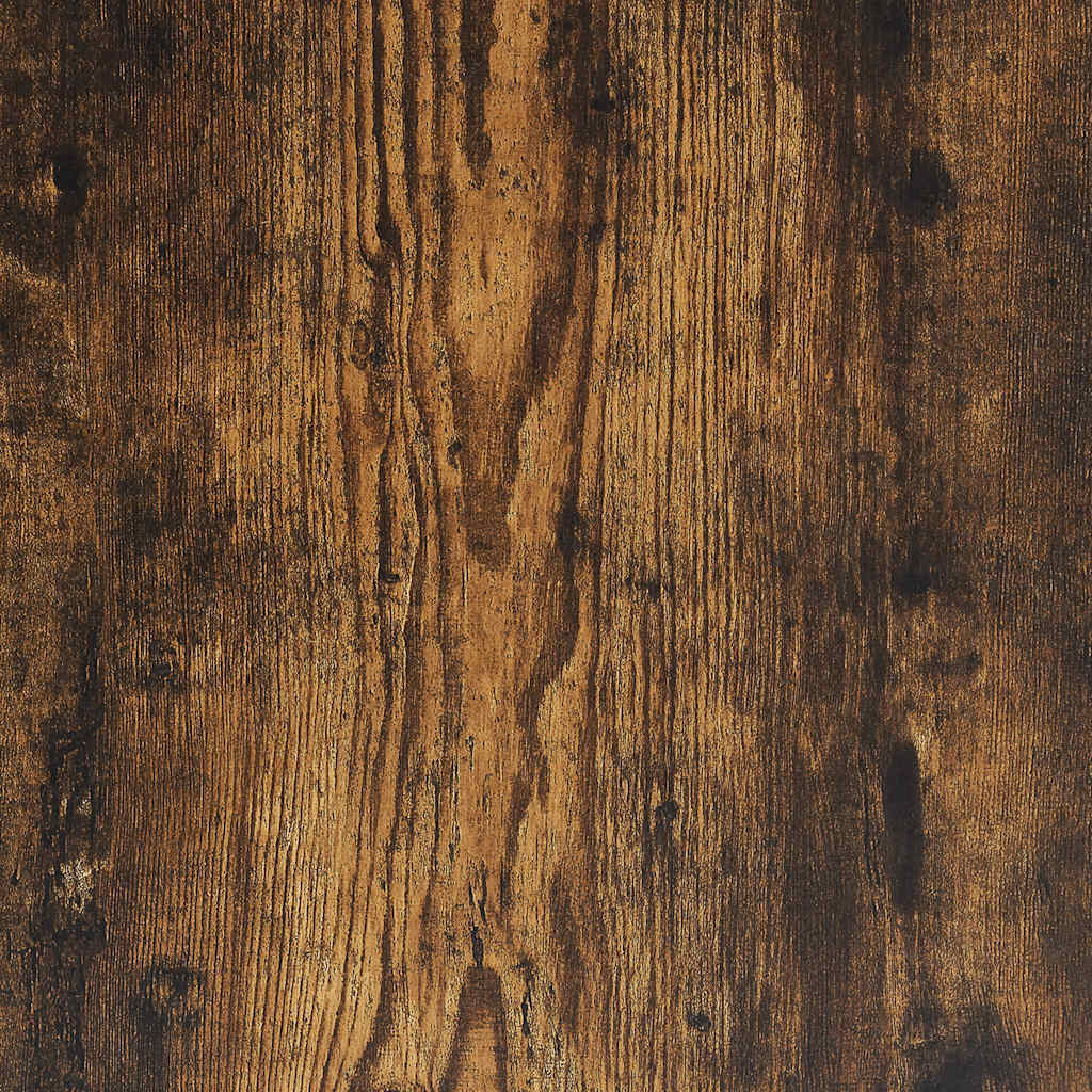 Desk Smoked Oak 90x45x76 cm Engineered Wood