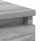 Desk Grey Sonoma 90x45x76 cm Engineered Wood - Extra Image