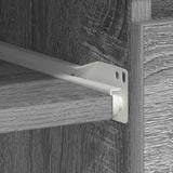 Desk Grey Sonoma 90x45x76 cm Engineered Wood