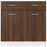 Drawer Bottom Cabinet Lyon Brown Oak 80x46x81.5 cm Engineered Wood