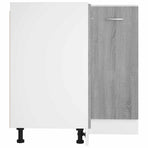Kitchen Cabinet "Lyon" Grey Sonoma 75.5x75.5x81.5 cm