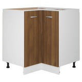 Kitchen Cabinet Lyon Brown Oak 75.5x75.5x81.5 cm Engineered Wood - Front View