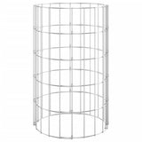 Circular Gabion Pole Galvanised Steel Ø30x50 cm