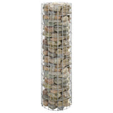 Circular Gabion Pole Galvanised Steel ?0x100 cm
