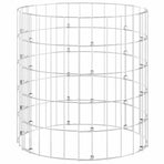Circular Gabion Pole Galvanised Steel ?0x50 cm
