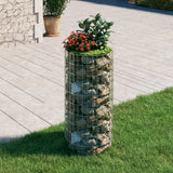 Circular Gabion Pole Galvanised Steel ?0x100 cm