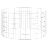 Circular Gabion Pole Galvanised Steel ?00x50 cm