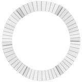 Circular Gabion Pole Galvanised Steel ?00x100 cm