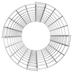 Circular Gabion Raised Beds 3 pcs Galvanised Steel Ø30x100 cm