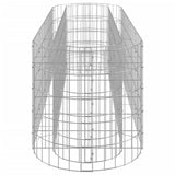Gabion Raised Bed Galvanised Iron 190x50x50 cm - 45-Degree Angle