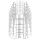 Gabion Raised Bed Galvanised Iron 260x50x50 cm