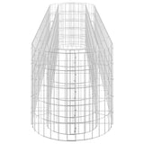 Gabion Raised Bed Galvanised Iron 260x50x50 cm - 45-Degree Angle