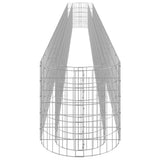 Gabion Raised Bed Galvanised Iron 610x50x50 cm