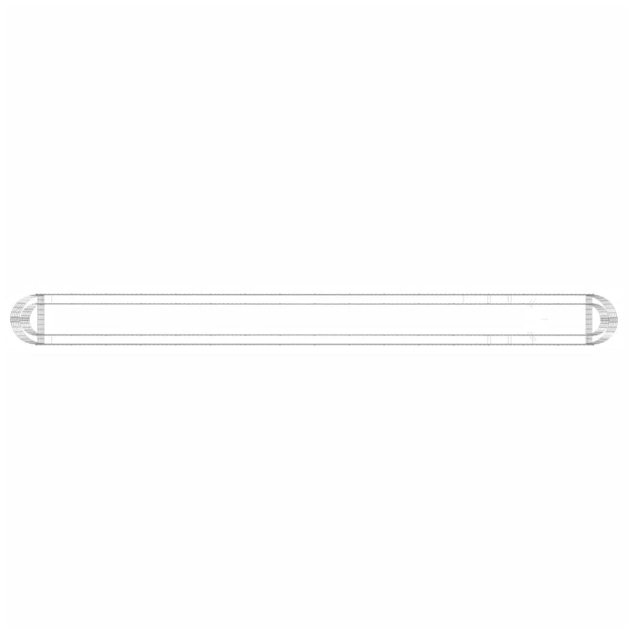 Gabion Raised Bed Galvanised Iron 610x50x50 cm