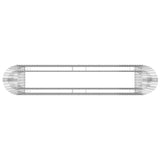 Gabion Raised Bed Galvanised Iron 260x50x100 cm - 45-Degree Angle