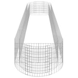Gabion Raised Bed Galvanised Iron 500x100x50 cm