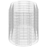 Gabion Raised Bed Galvanised Iron 200x100x100 cm - 45-Degree Angle