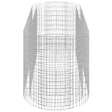 Gabion Raised Bed Galvanised Iron 300x100x100 cm - 45-Degree Angle