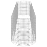 Gabion Raised Bed Galvanised Iron 500x100x100 cm - 45-Degree Angle