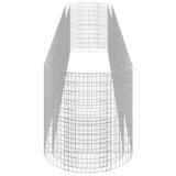 Gabion Raised Bed Galvanised Iron 600x100x100 cm - 45-Degree Angle
