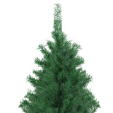 Artificial Christmas Tree with Stand 500 cm Green - Top-Down View