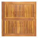 Bistro Table 75x75x110 cm Solid Wood Acacia
