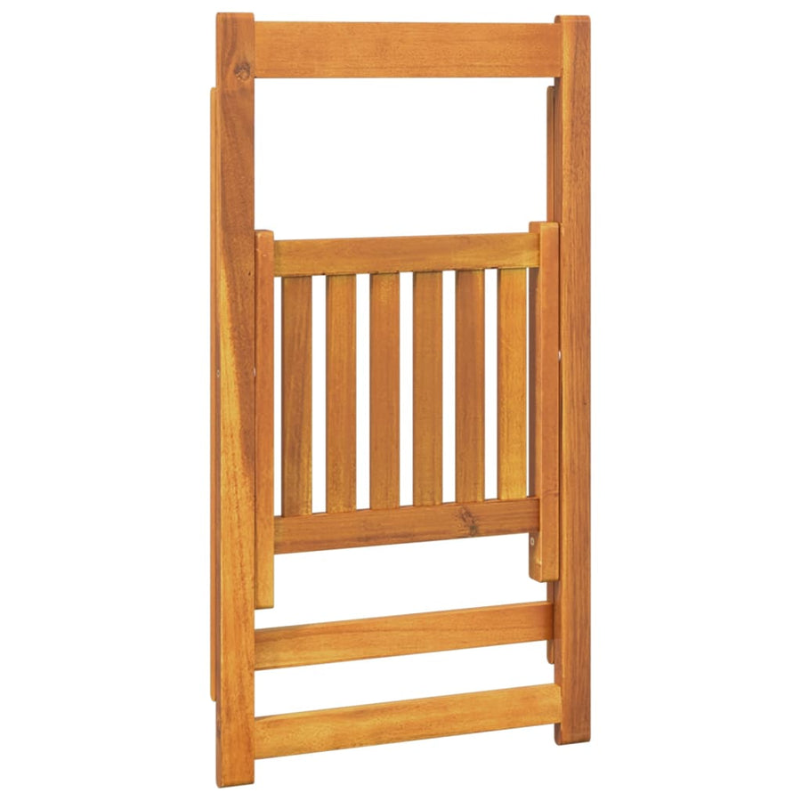 Folding Chairs 6 pcs Solid Wood Acacia