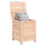 Outdoor Cushion Box 50x50x56 cm Solid Wood Fir