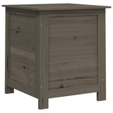 Outdoor Cushion Box Anthracite 50x50x56 cm Solid Wood Fir