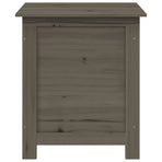 Outdoor Cushion Box Anthracite 50x50x56 cm Solid Wood Fir