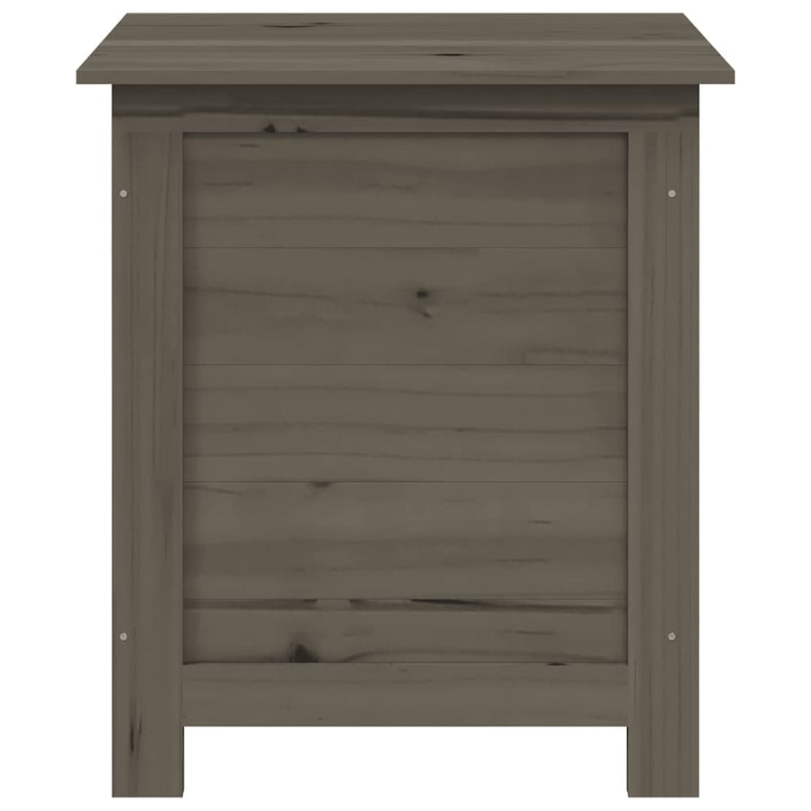 Outdoor Cushion Box Anthracite 50x50x56 cm Solid Wood Fir
