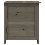 Outdoor Cushion Box Anthracite 50x50x56 cm Solid Wood Fir